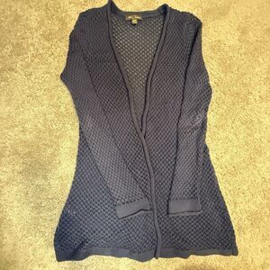 Tommy Bahama Women's Loose Knit Open Cardigan Sweater Size M